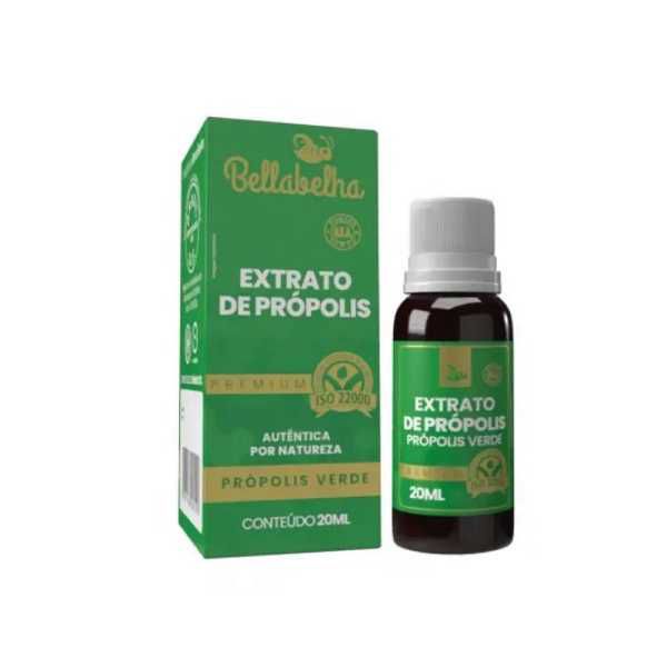 EXTRATO DE  PRÓPOLIS VERDE 11% GOTAS BELLABELHA  APIS VIDA 20ML