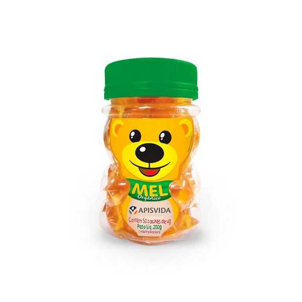MEL ORGANICO KIDS APIS VIDA POTE COM 50 SACHE DE 4G