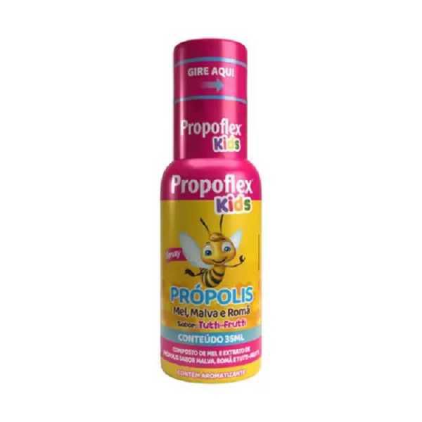 EXTRATO DE PROPOLIS E MEL PROPOFLEX KIDS TUTI FRUTI APIS VIDA SPRAY 35ML