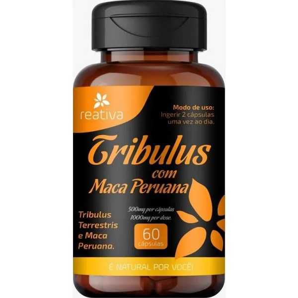 TRIBULUS COM MACA PERUANA REATIVA 60 CAPSULAS