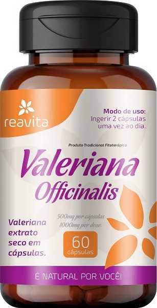VALERIANA REATIVA 60 CAPSULAS