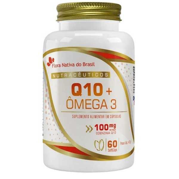 COENZIMA Q10 + OMEGA 3 FLORA NATIVA  60 SOFTCAPSULAS