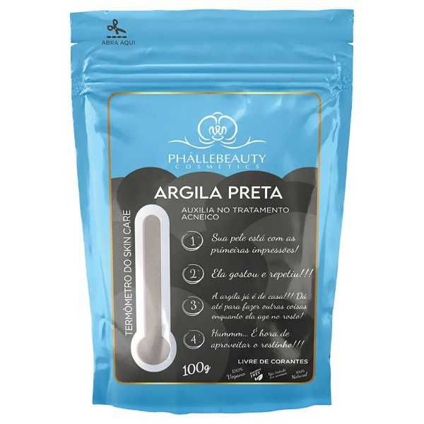 ARGILA PRETA  PHALLEBEAUTY 100G