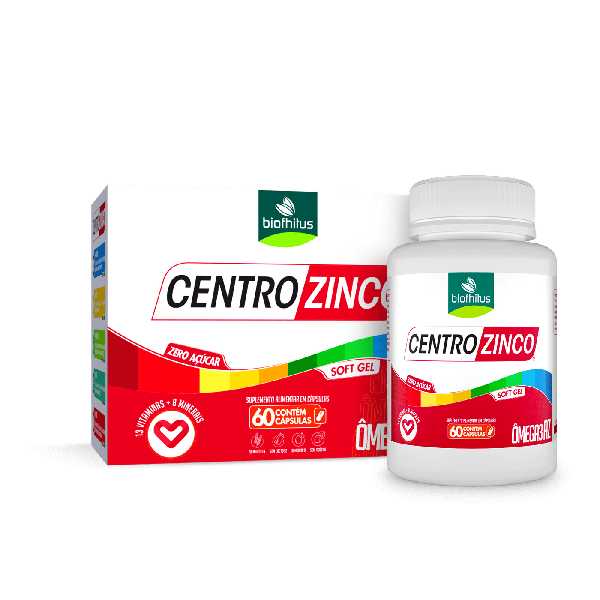 CENTROZINCO OMEGA 3 AZ - BIOFHITUS  60 CAPSULAS