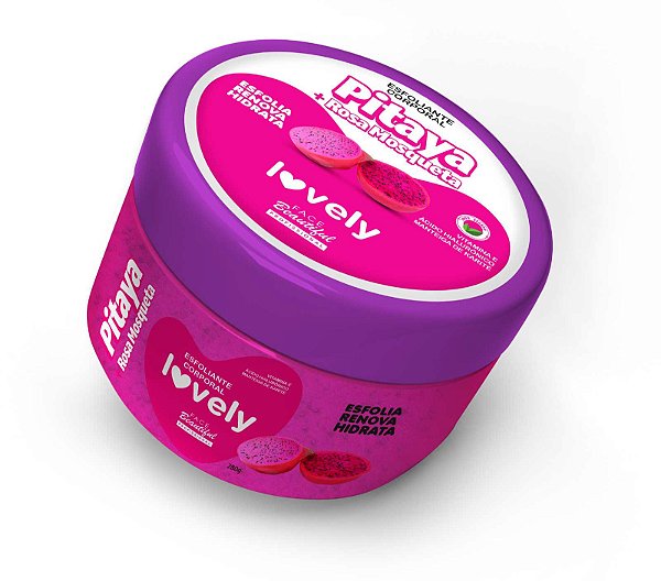 ESF. CORP. PITAYA/ROSA MOSQUETA LOVELY 280GR CX/24 - FACE BEAUTIFUL