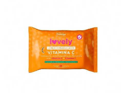 LENCO DEMAQUILANTE LOVELY VITAMINA C CX/24 - FACE BEAUTIFUL