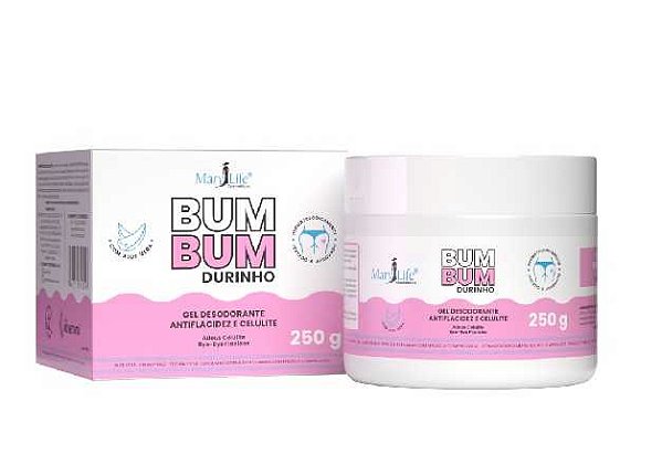 GEL BUMBUM DURINHO DESODORANTE MARY LIFE 250G CX/12 - BIO INSTINTO