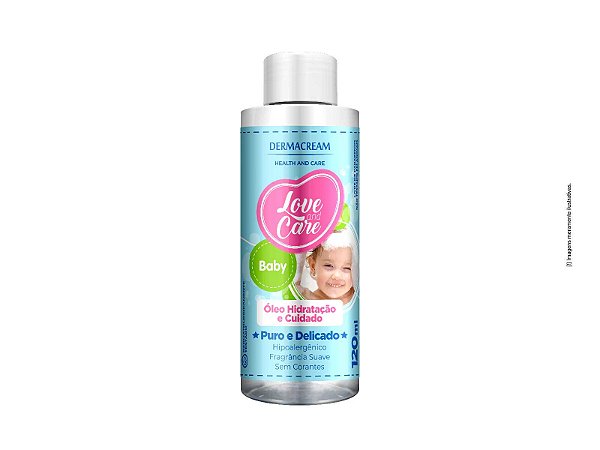 OLEOS HIDRATACAO E CUIDADO LOVE E CARE BABY PURO DELICADO 120ML CX/12 - DERMACREAM