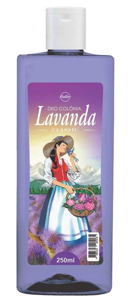 DEO COLONIA LAVANDA HALLEY 250 ML CX/12 - LABATE