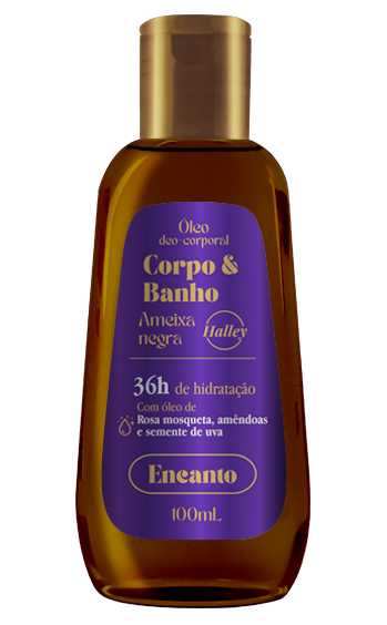 OLEO DEO CORPORAL AMEIXA NEGRA HALLEY 100 ML CX/12 - LABATE