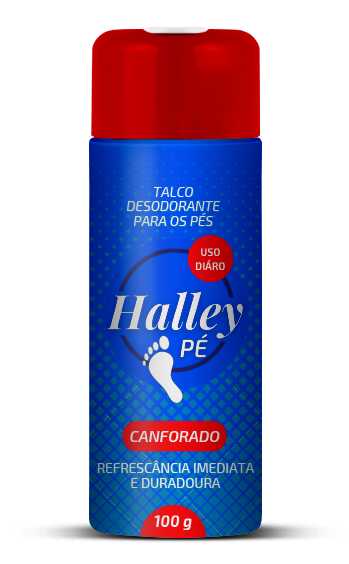 TALCO DES P/ PES HALLEY 100G CX/12 - LABATE