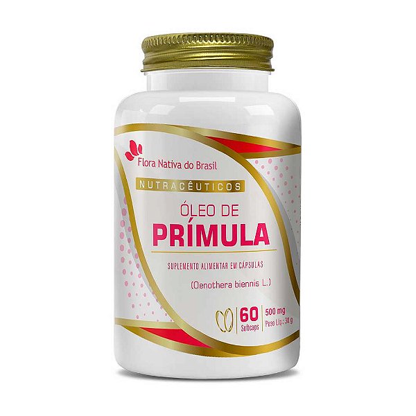 OLEO DE PRIMULA 500MG 60 SOFTCAPS CX/15 - FLORA NATIVA