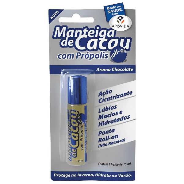 MANTEIGA CHOCOLATE ROLL-ON BLISTER CX/24 - APIS VIDA