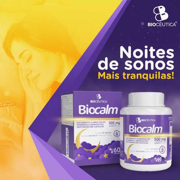BIOCALM 60 CAPS CX/12 - BIOCEUTICA