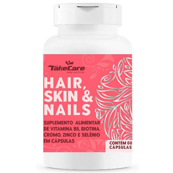 HAIR, SKIN e NAIL C/60 CAPS CX/50 - TAKE CARE