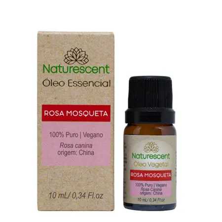 OLEO ESSENCIAL ROSA MOSQUETA NATURESCENT 10ML CX/6 - LA BELLE