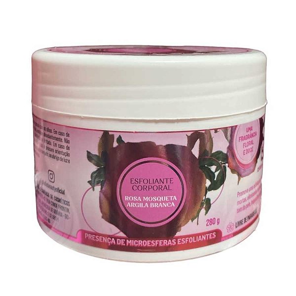 ESF. CORP. ROSA MOSQUETA E ARGILA BRANCA 280G CX/36 - PHALLEBEAUTY