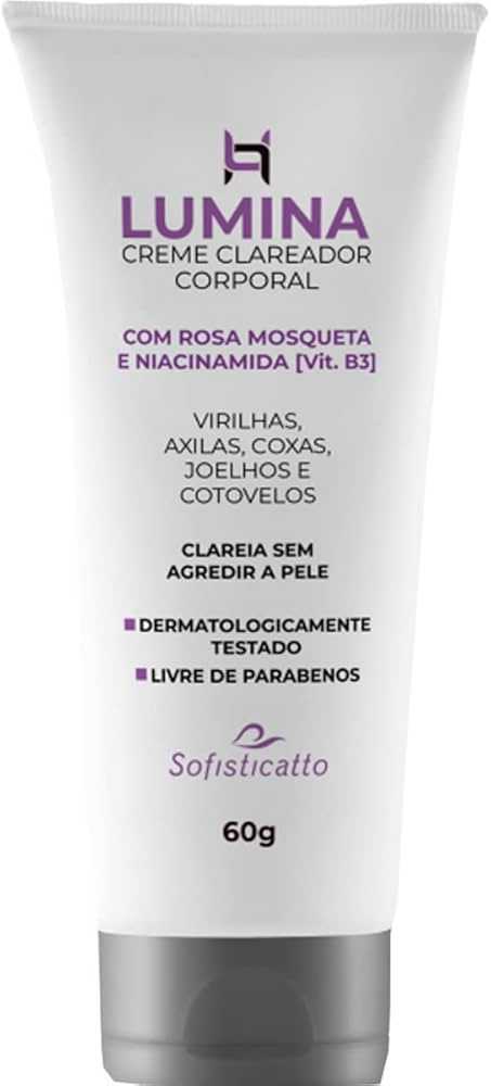 LUMINA CR CLAREADOR VIRILHA E AXILA 50G - SOFISTICATTO