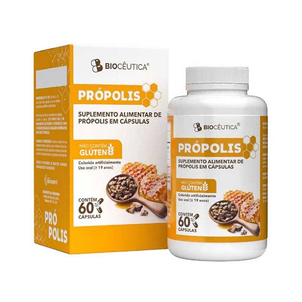 PROPOLIS 60 CAPS CX/12 - BIOCEUTICA