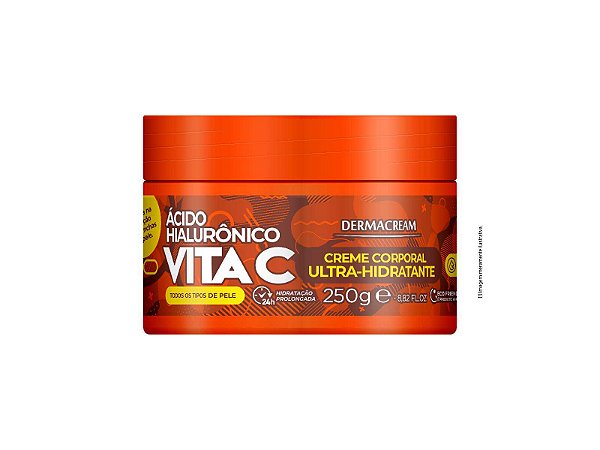 CREME CORP. HID. VIT. C ACIDO HIALURONICO 250G CX/12 - DERMACREAM