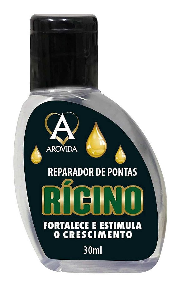 Reparador de Pontas Oleo de Ricino 30 ml DP/12 - AROVIDA