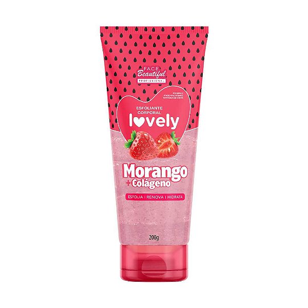 ESF. CORP BISNAGA MORANGO/COLAGENO LOVELY 200GR CX C/24 - FACE BEAUTIFUL