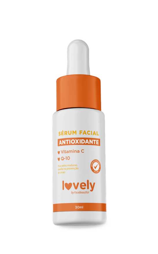 SERUM FACIAL ANTIOXIDANTE LOVELY  DISPLAY C/25 - FACE BEAUTIFUL