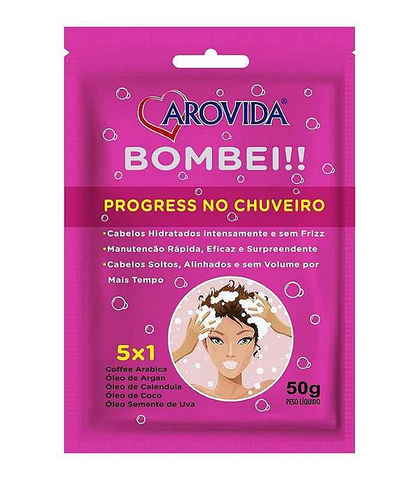Sache Bombei Progress no Chuveiro 50 grs. cx/6- AROVIDA