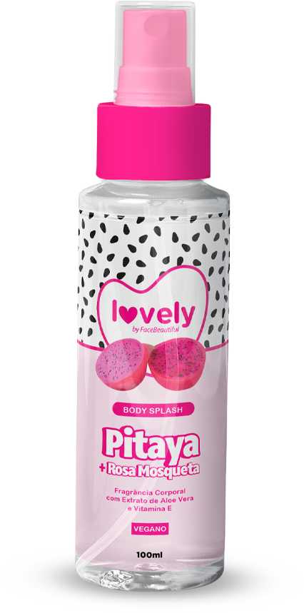 BODY SPLASH LOVELY PITAYA100ML CX/40 - FACE BEAUTIFUL