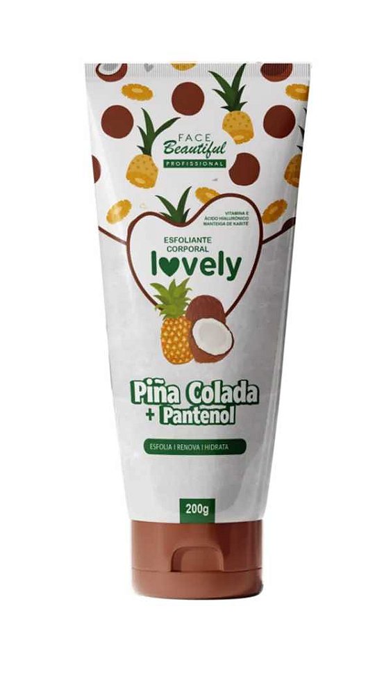 ESF. CORP BISNAGA PINA COLADA/PANTENOL LOVELY 200GR - FACE BEAUTIFUL