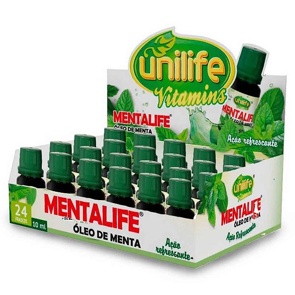 UNI MENTALIFE - FRASCO 10 ML BLISTER - 24 UNIDADES - UNILIFE