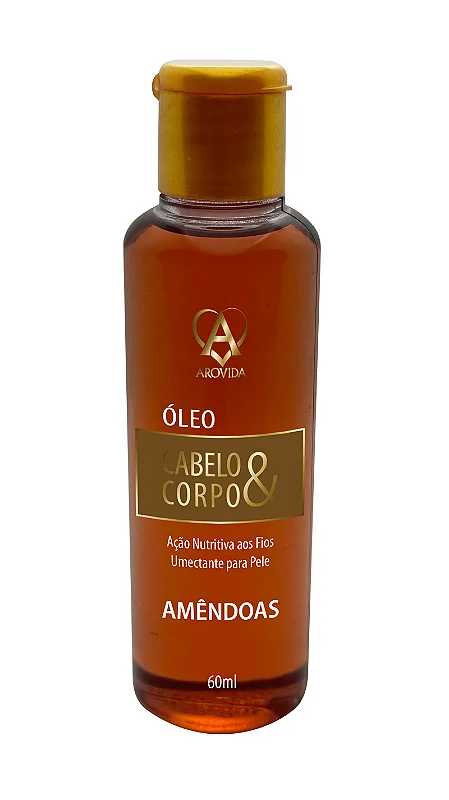 Oleo Cabelo e Corpo Amendoas Doce DP/6 - AROVIDA