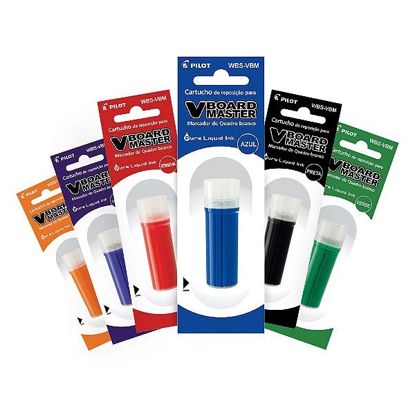 Refil Pilot 5,5ml para Pincel Marcador de Quadro Branco V-Board