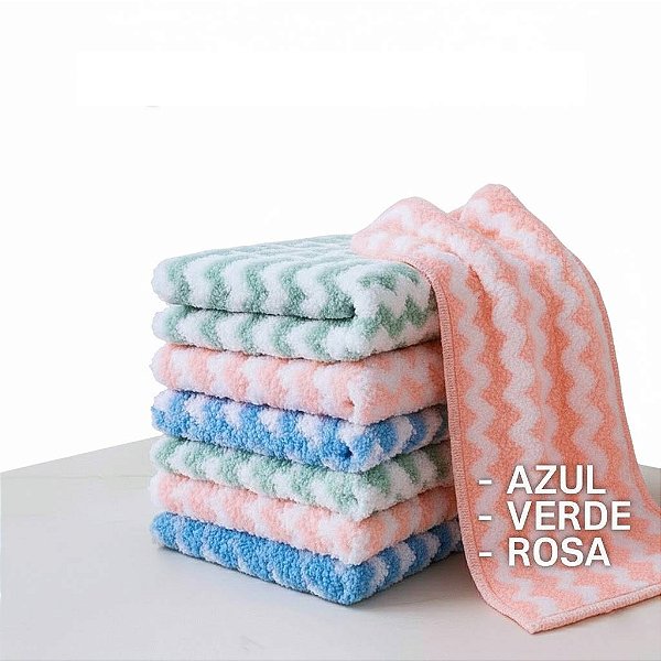 Pano Velo-Coral 25x25cm - Microfibra