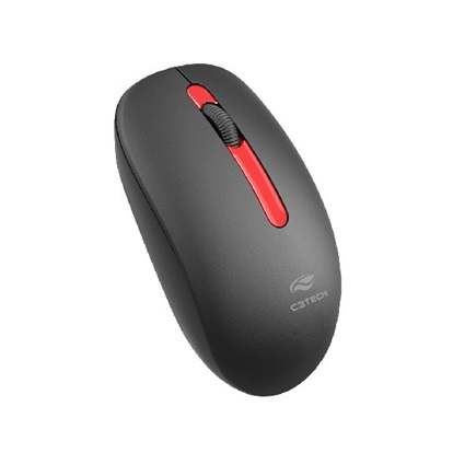 MOUSE S/FIO M-W15BK PRETO C3TECH