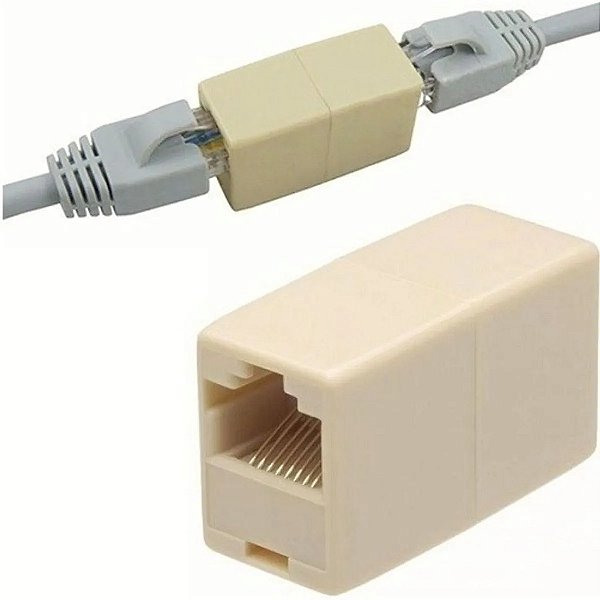 EMENDA - CONECTOR E RJ45 - 1 UNIDADE - AI1013