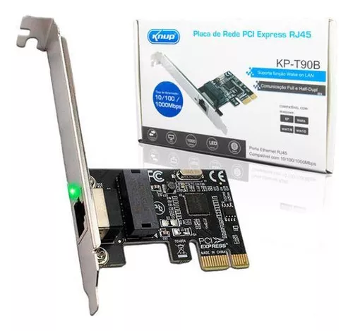 PLACA REDE PCI 10X100X1000 KPT90B KNUP