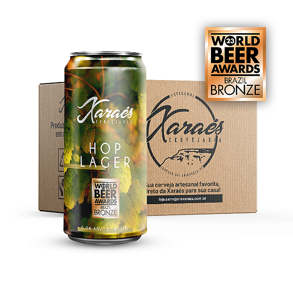 Pack Xaraés Hop Lager 473ml 6 un