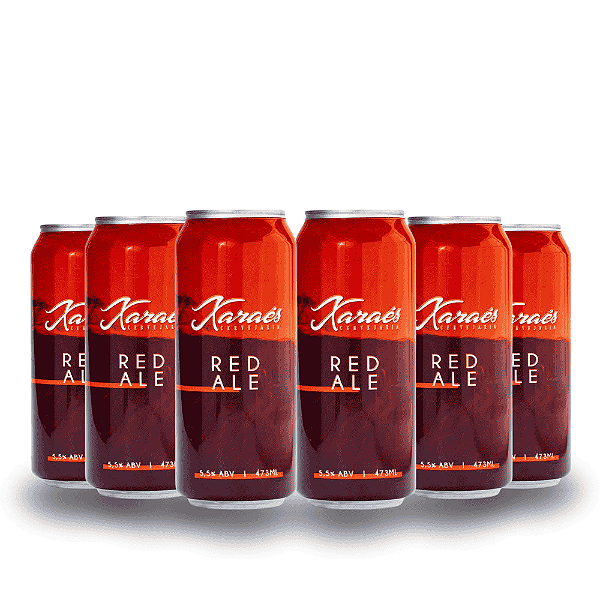 Pack Xaraés Red Ale 473ml 6 un