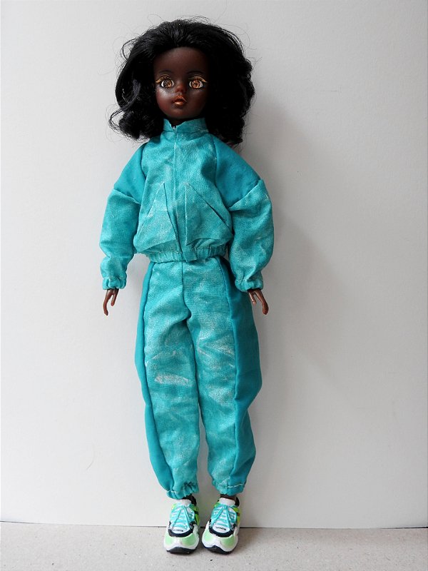 Roupa Boneca Susi Conjunto Retrô