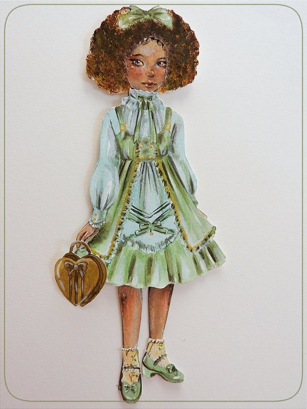 Catálogo Boneca de Papel moda Lolita