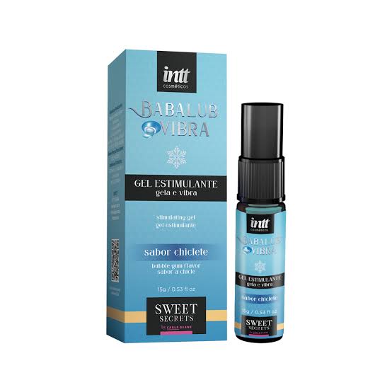 Babalub Vibra Excitante Que Esfria E Vibra 15g Linha Sweet Secrets Intt