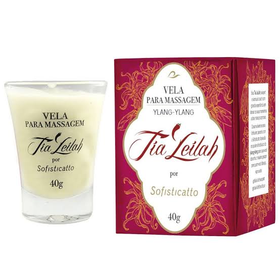 Vela Beijável Para Massagem 40g Linha Passion Sofisticatto