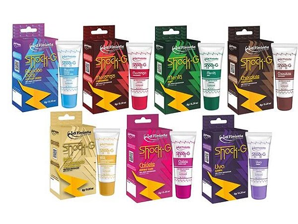 Shock G Vibrador Líquido Excitante 8g La Pimienta