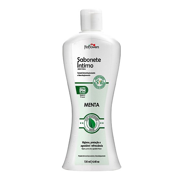 Sabonete Íntimo Menta 130ml Hot Flowers