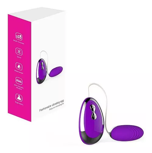 Vibrador Cápsula 20 Modos Vibração Controle com Fio
