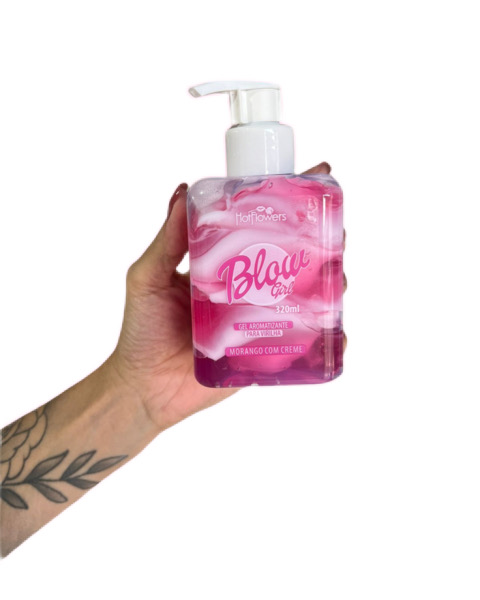 Blow Girl Gel Aromatizante Beijável 320ml Hot Flowers