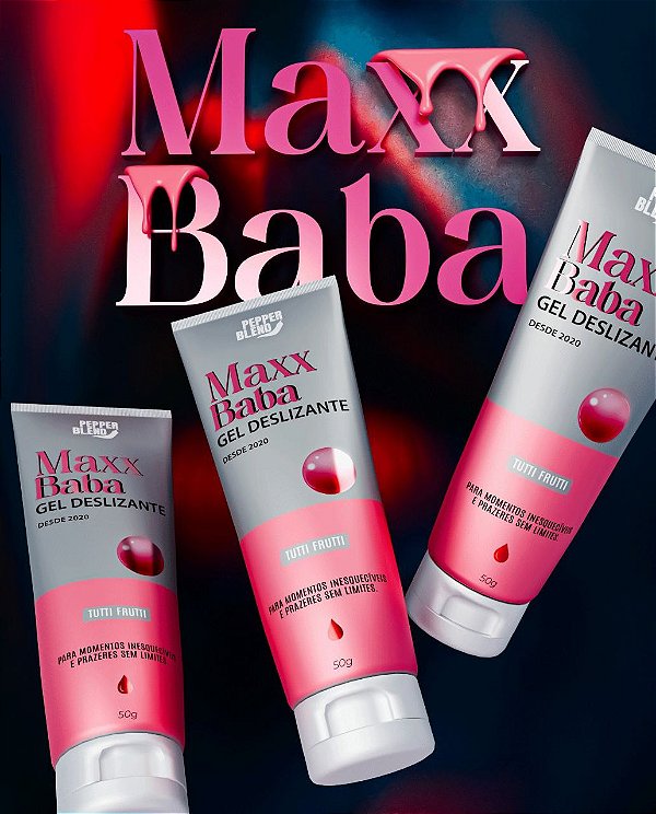 Gel Deslizante Maxxx Baba Pepper Blend 50g