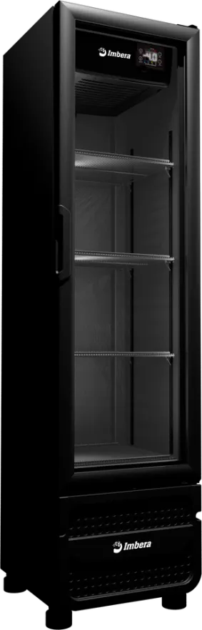 Cervejeira Porta de Vidro Full Black 230 litros CCV144 Imbera