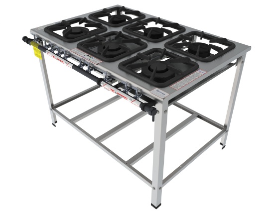 Fogão Industrial Classic Inox FGI 36 EM
